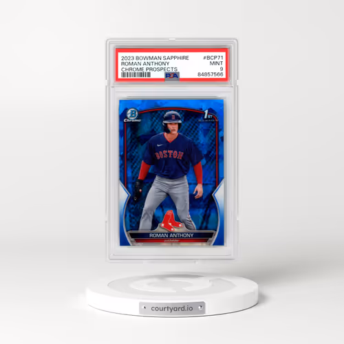 2023 Bowman Sapphire Edition Chrome Prospects #BCP71 Roman Anthony (PSA 9 MINT)