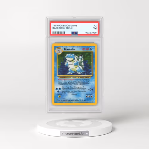 1999 Pokémon Game #2 Blastoise - Holo (PSA 7 NM)