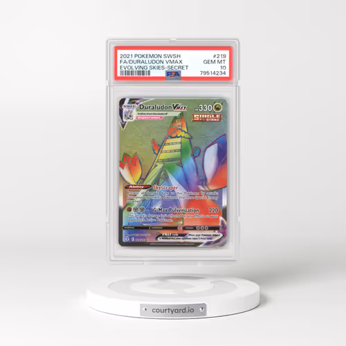 2021 Evolving Skies #219 Duraludon VMAX - Holo Secret (PSA 10 GEM MINT)