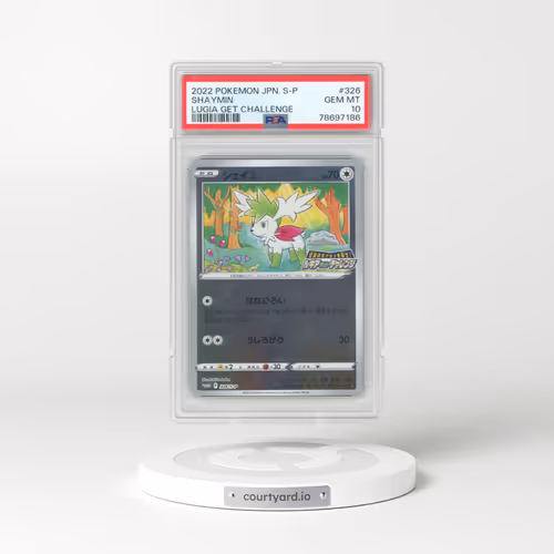 2022 Pokémon S Promo #326 Shaymin - Lugia Get Challenge (PSA 10 GEM MINT)