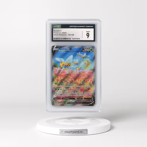 2022 Astral Radiance #161/189 Beedrill V - Holo (CGC 9 MINT)