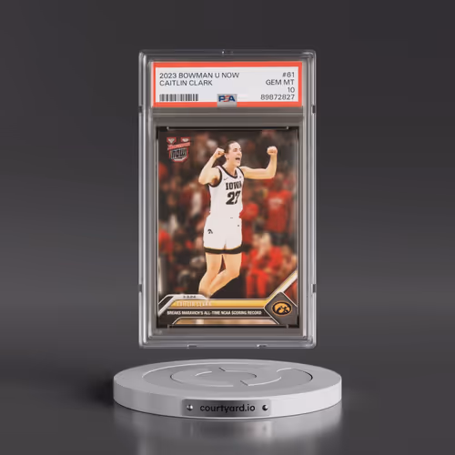 2023 Bowman U Now #61 Caitlin Clark (PSA 10 GEM MINT)