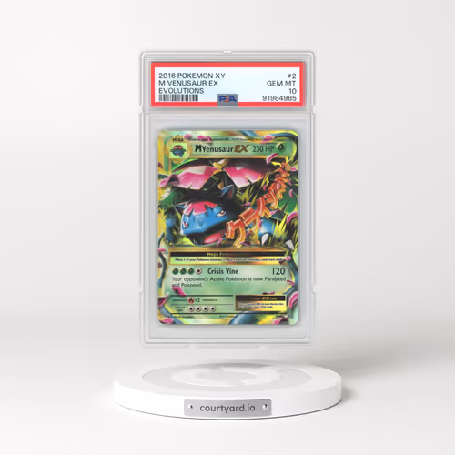 2016 Pokémon XY Evolutions #2 M Venusaur EX - Holo (PSA 10 GEM MINT)