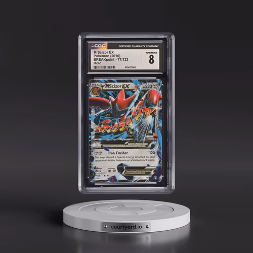 2016 BREAKpoint #77/122 M Scizor EX - Holo (CGC 8 NM-MT)