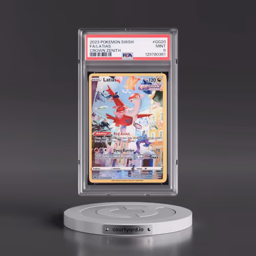 2023 Pokémon Sword and Shield Crown Zenith #GG20 Latias - Full Art (PSA 9 MINT)