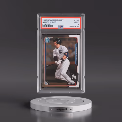 2015 Bowman Draft #150 Aaron Judge - Chrome (PSA 9 MINT)