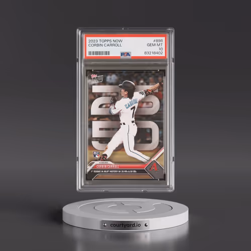 2023 Topps Now #898 Corbin Carroll (PSA 10 GEM MINT)