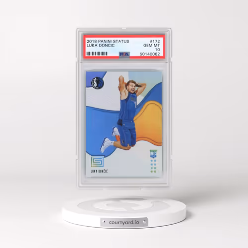 2018 Panini Status #172 Luka Doncic (PSA 10 GEM MINT)
