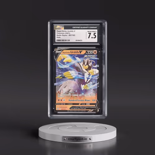 2021 Battle Styles #087/163 Rapid Strike Urshifu V - Holo (CGC 7.5 NM+)