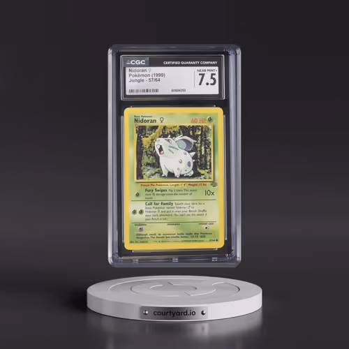 1999 Jungle #57/64 Nidoran â?? (CGC 7.5 NM+)