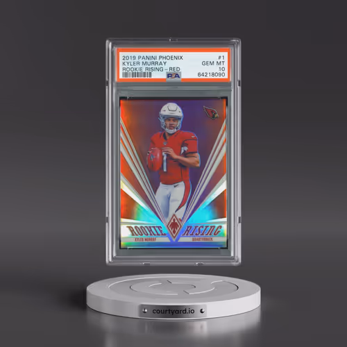 2019 Panini Phoenix Rookie Rising #1 Kyler Murray - Red (PSA 10 GEM MINT)