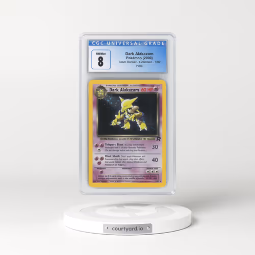 2000 Team Rocket #1 Dark Alakazam Holo