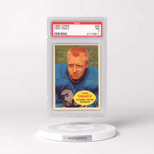 1960 Topps #95 Tom Tracy (PSA 7 NM)