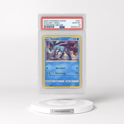 2020 Darkness Ablaze #37 Suicune - Holo (PSA 10 GEM MINT)