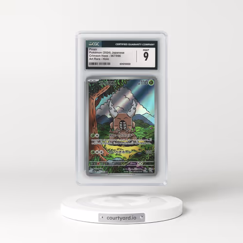 2024 Crimson Haze #067/066 Pinsir - Art Rare Holo (CGC 9 MINT)