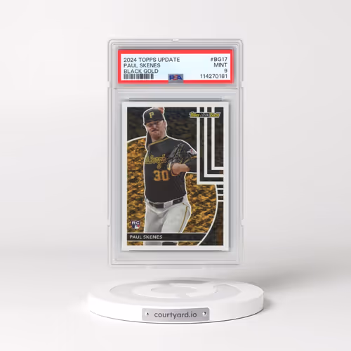 2024 Topps Update Topps Black Gold #BG17 Paul Skenes (PSA 9 MINT)
