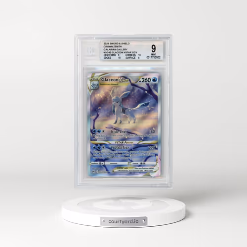 2022 Crown Zenith #GG40 Glaceon VSTAR - Holo (BGS 9 MINT)