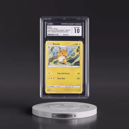 2023 Trading Card Game Classic - CLV, CLC, CLB #009/034 Raichu - Holo Charizard & Ho-Oh ex Deck - CL
