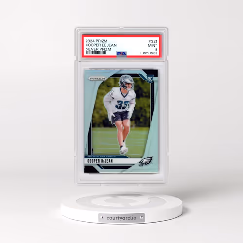 2024 Panini Prizm #321 Cooper Dejean - Silver Prizm (PSA 9 MINT)