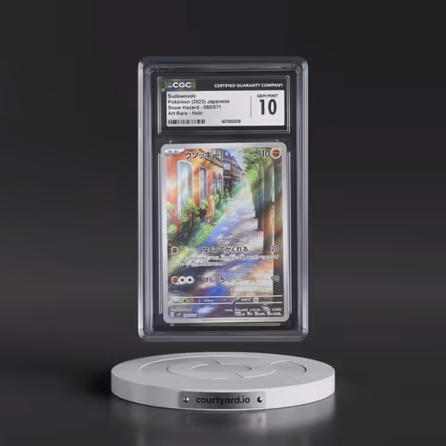 2023 Snow Hazard #080/071 Sudowoodo - Art Rare Holo (CGC 10 GEM MINT)