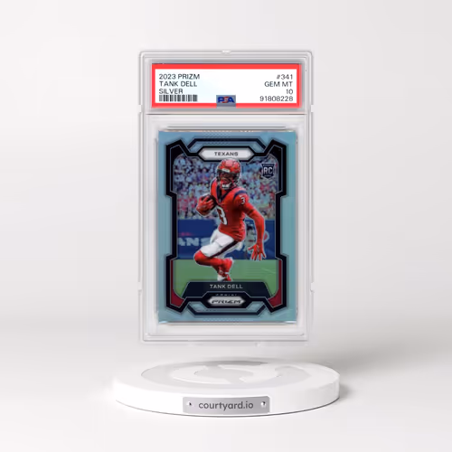2023 Panini Prizm #341 Tank Dell - Silver Prizm (PSA 10 GEM MINT)