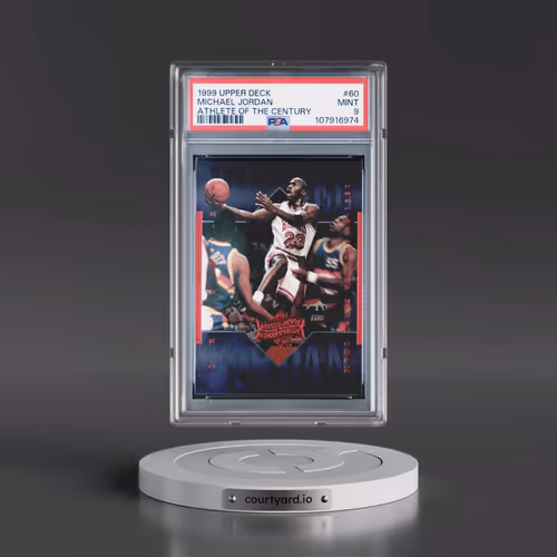 1999 Upper Deck MJ Athlete of the Century #60 Michael Jordan (PSA 9 MINT)