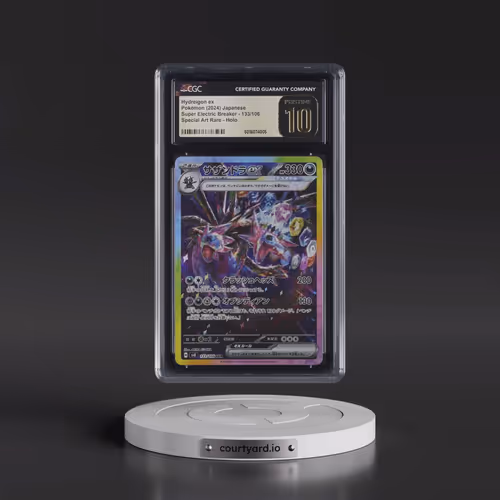 2024 Pokémon SV8-Super Electric Breaker #133 Hydreigon EX - Holo Special Art Rare (CGC 10 PRISTINE)