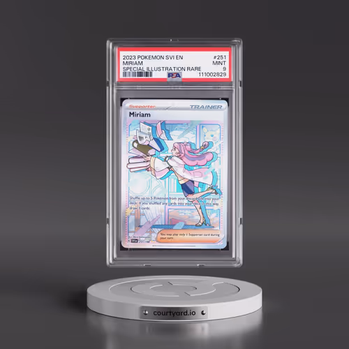 2023 Pokémon Svi EN-Scarlet & Violet #251 Miriam - Special Illustration Rare (PSA 9 MINT)