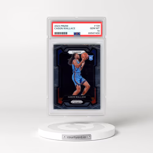 2023 Panini Prizm #139 Cason Wallace (PSA 10 GEM MINT)