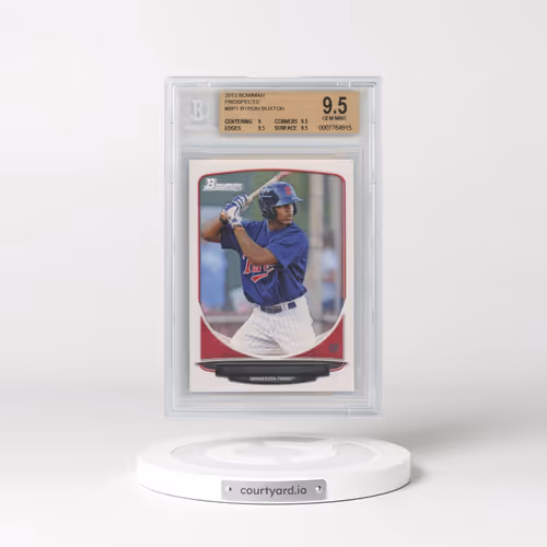 2013 Bowman Prospects #BP1 Byron Buxton (BGS 9.5 GEM MINT)