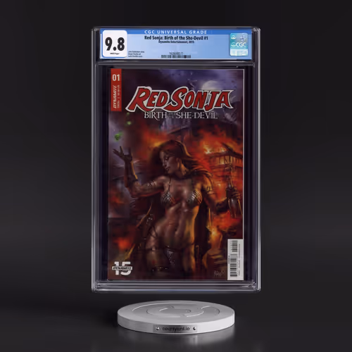Red Sonja: Birth of the She-Devil #1 CGC 9.8 White Pages (Dynamite Entertainment, 2019) - Universal