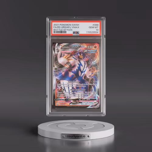 2021 Pokémon Sword & Shield Battle Styles #088 Rapid Strike Urshifu Vmax - Full Art (PSA 10 GEM MINT