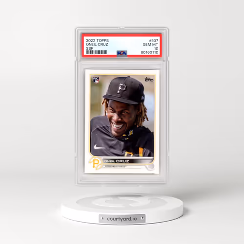 2022 Topps #537 Oneil Cruz - Series 2-Ssp (PSA 10 GEM MINT)