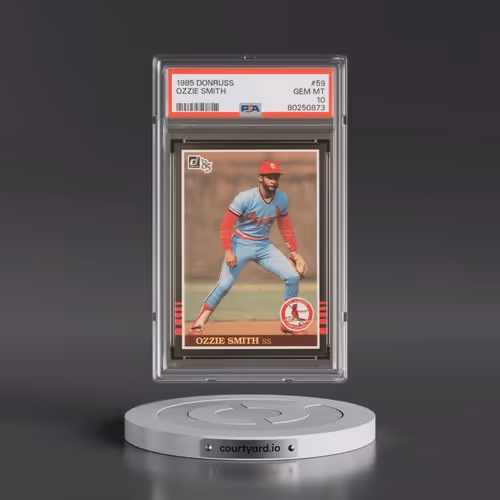 1985 Donruss #59 Ozzie Smith (PSA 10 GEM MINT)