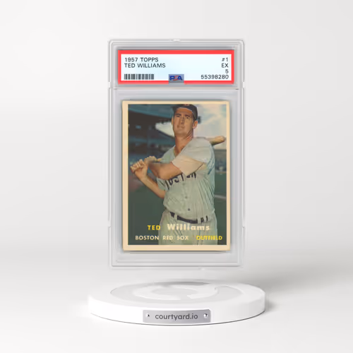1957 Topps #1 Ted Williams (PSA 5 EX)