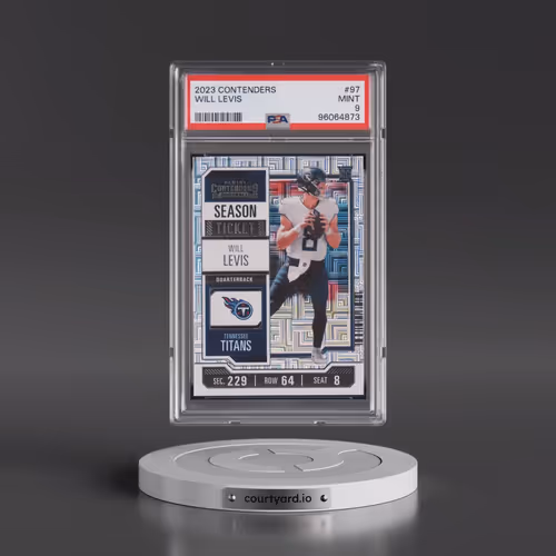 2023 Panini Contenders #97 Will Levis (PSA 9 MINT)