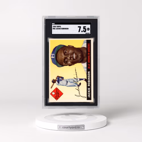 1955 Topps #50 Jackie Robinson (SGC 7.5 NM+)