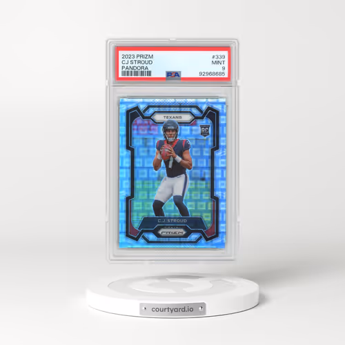 2023 Panini Prizm #339 CJ Stroud - Pandora (PSA 9 MINT)