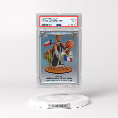 2023 Topps Now #VW4 Victor Wembanyama (PSA 9 MINT)