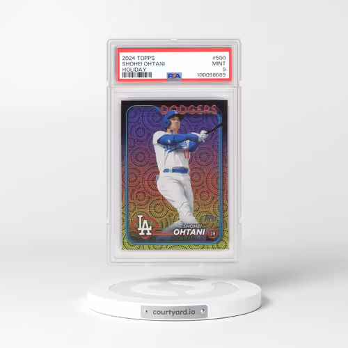 2024 Topps #500 Shohei Ohtani - Holiday (PSA 9 MINT)