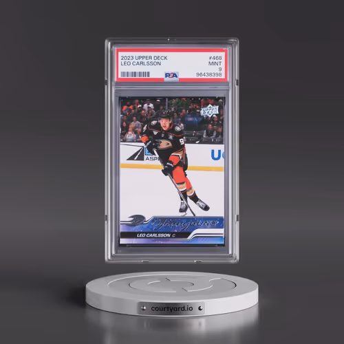 2023 Upper Deck #468 Leo Carlsson (PSA 9 MINT)