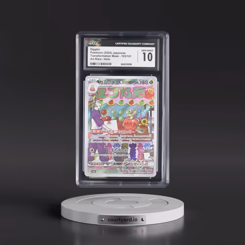 2024 Pokémon SV6-Transformation Mask #103 Dipplin - Art Rare (CGC 10 GEM MINT)