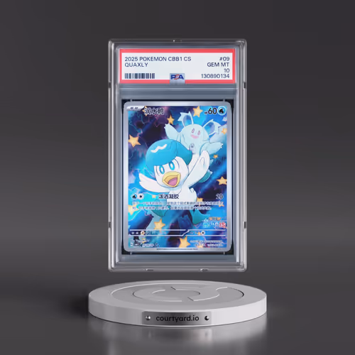 2025 Pokémon Simplified CBB1 C-Gem Pack Vol 1 #09 Quaxly (PSA 10 GEM MINT)