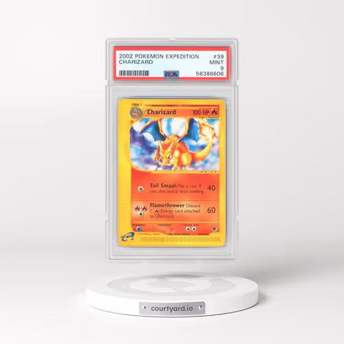 2002 Pokémon Expedition #39 Charizard (PSA 9 MINT)