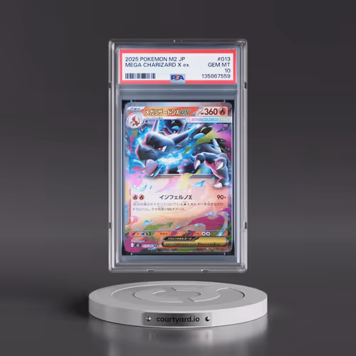 2025 Pokémon M2-Inferno X #013 Mega Charizard X EX - Holo (PSA 10 GEM MINT)