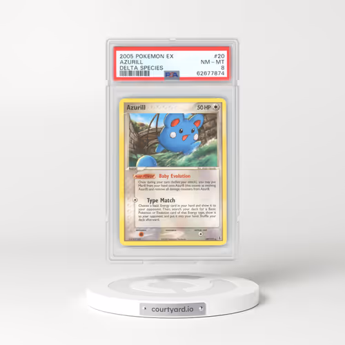 2005 EX Delta Species #20 Azurill (PSA 8 NM-MT)