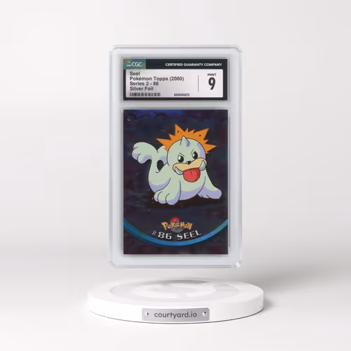 1999 Series 2 (Oval Nintendo Seal) #86 Seel - Silver Foil (CGC 9 MINT)
