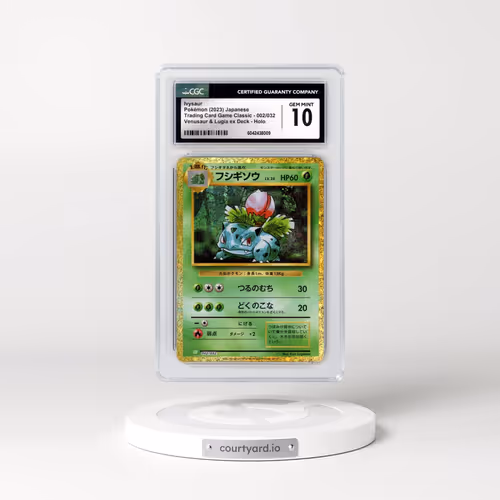 2023 Trading Card Game Classic - CLF, CLL, CLK #002/032 Ivysaur - Venusaur & Lugia ex Deck - CLF