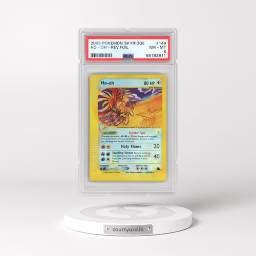 2003 Pokémon Skyridge #149 HO-Oh - Reverse Foil (PSA 8 NM-MT)