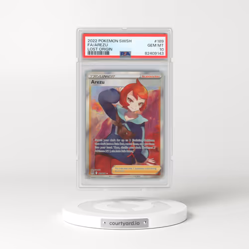 2022 Pokémon Sword & Shield Lost Origin #189 Arezu - Full Art (PSA 10 GEM MINT)